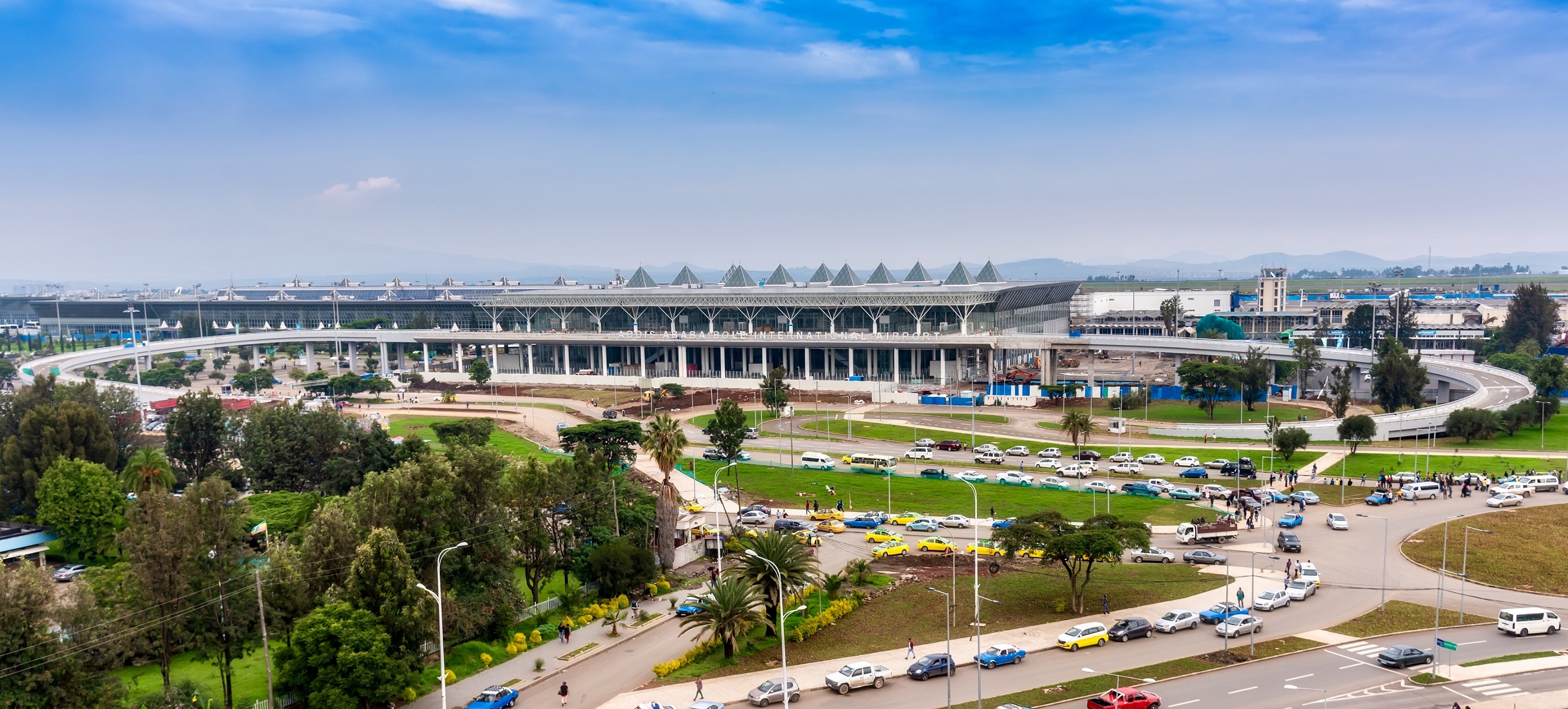 Addis Abab Bole International Airport wating area